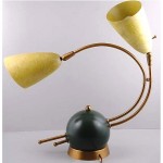 vintage mid-century sputnik lamp