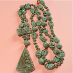 vintage neiger brothers egyptian necklace