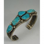 vintage robert vandover turquoise bracelet