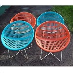 vintage set of fabiano & panzini patio chairs