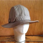 vintage ysl khaki foldable safari hat z