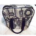 vintage samsonite fashionaire carry-on luggage bag
