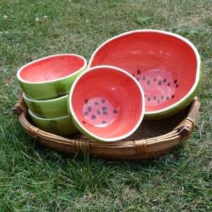 vegetabowls watermelon serving set