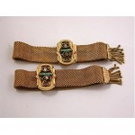 pair of antique victorian wedding bracelets