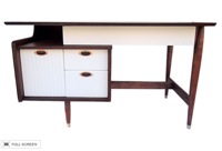 vintage 1960s refurbished desk