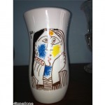 vintage 1962 picasso ceramic vase z