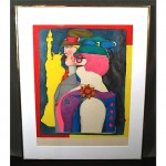 vintage 1971 richard lindner signed lithograph z