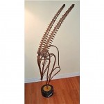 vintage curtis jere gazelle metal table sculpture