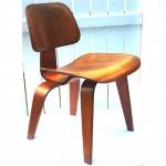 vintage evans for herman miller molded plywood chair