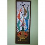 vintage evelyn ackerman tile mosaic wall art z