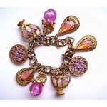 vintage florenza charm bracelet