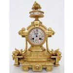 antique 1855 french sevres porcelain japy freres clock