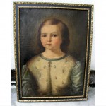 antique 18th century oil painting