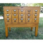 antique gaylord library card catalog file cabinet z