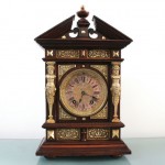 antique lenzkirch mantel clock z