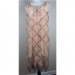 vintage 1920s beaded silk chiffon dress