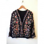 vintage 1920s chinese silk embroidered jacket