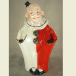 vintage 1920s pierrot tooth brush holder