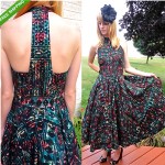 vintage 1950s mexican circle dress