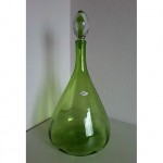 vintage 1967 joel philip myers for blenko art glass bottle z