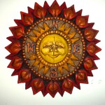 vintage 1968 vanguard studios wall sculpture z