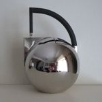 vintage 1980s oliver hemming stainless teapot