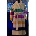 vintage 1984 hudson bay blanket coat