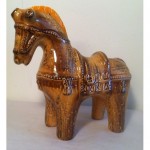 vintage aldo londi for bitossi ceramic horse