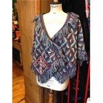 vintage bill gibb knit cape