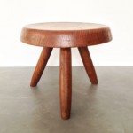 vintage charlotte perriand tripod stool z