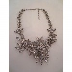 vintage christian dior diamante necklace