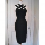 vintage estevez little black dress