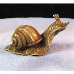 vintage franz bergman bronze snail statue z