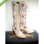 vintage jerry edouard embroidered boots