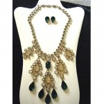 vintage juliana necklace and earrings z