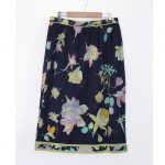 vintage leonard floral skirt