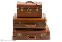 vintage luggage set