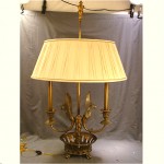 vintage maitland smith figural bronze lamp z