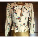 vintage ossie clark for radley blouse z
