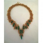 vintage panetta jade necklace