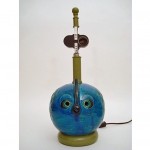 vintage raymor bitossi ceramic lamp z