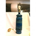 vintage raymor italian pottery lamp z