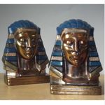 vintage ronson pharoah bookends