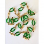 vintage seguso glass necklace