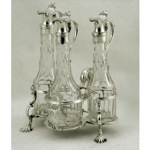 antique 1748 james wood stelring cruet set