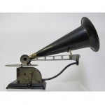 antique 19th century graphophone phonograph