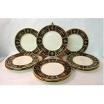 antique c 1900 minton tiffany and co plates