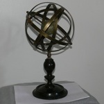 antique c. 1868 j. forest celestial armillary sphere