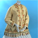antique near mint 1860s zouave embroidered