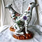 antique pair of chinese porcelain dogs